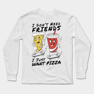 Funny food companions Long Sleeve T-Shirt